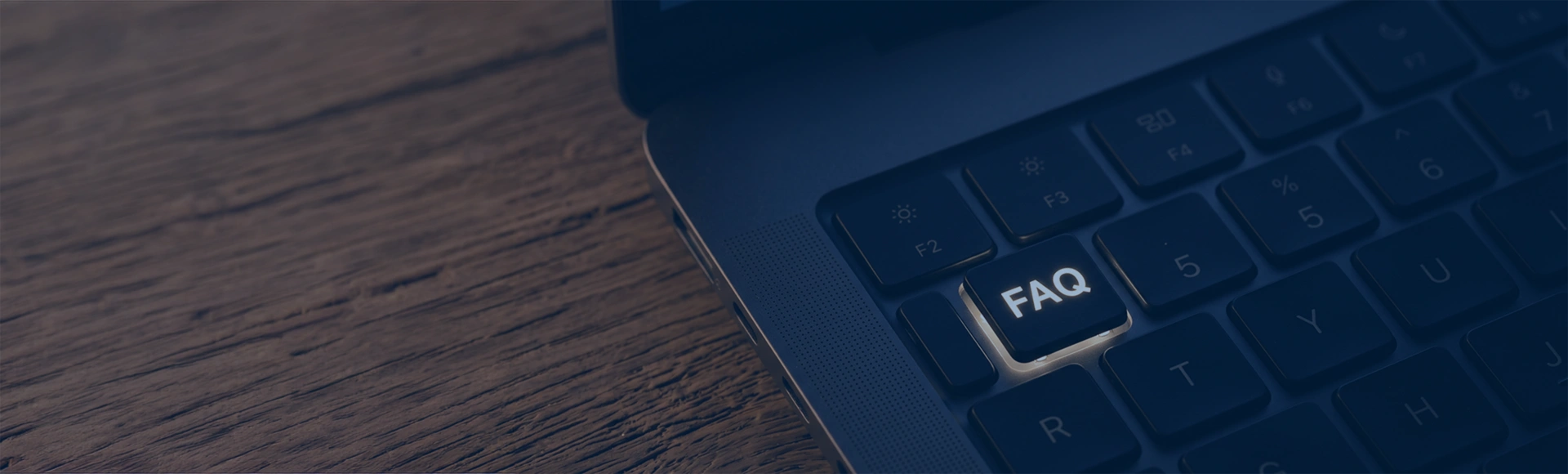 Frequently Asked Questions Banner